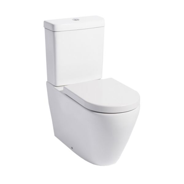 Arch Closed Back Close Coupled Toilet inc. Soft Closing Seat
