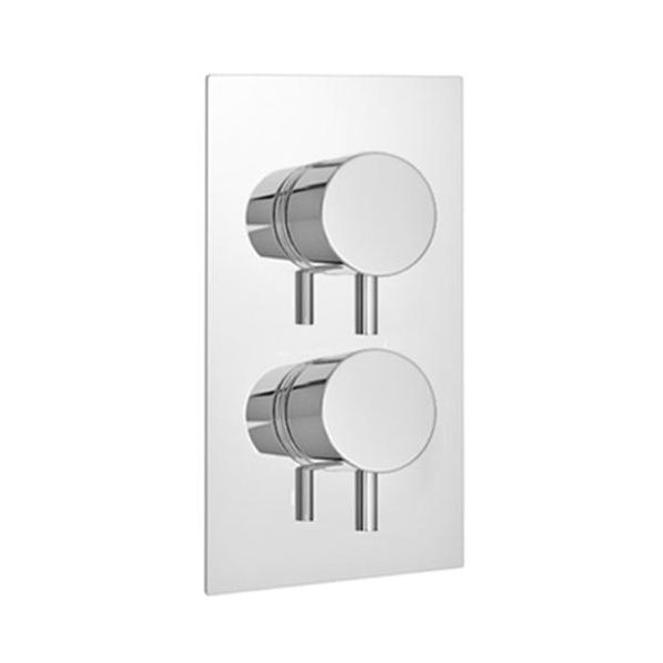 Moderno Thermostatic Concealed Shower Valve Round