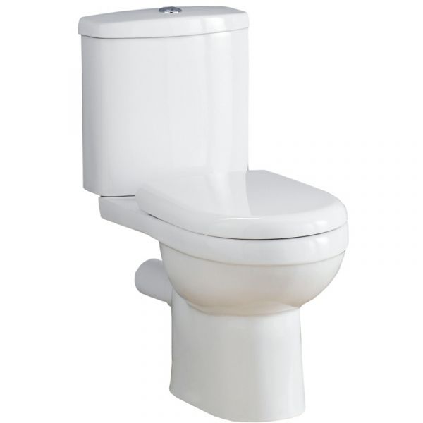 Ivo Short Projection Close Coupled WC Inc Soft Close Seat