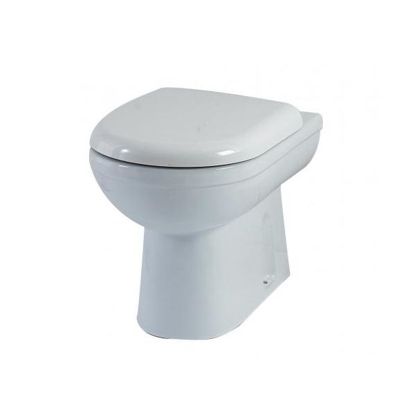 Gemma Comfort Height Back To Wall Toilet and Seat