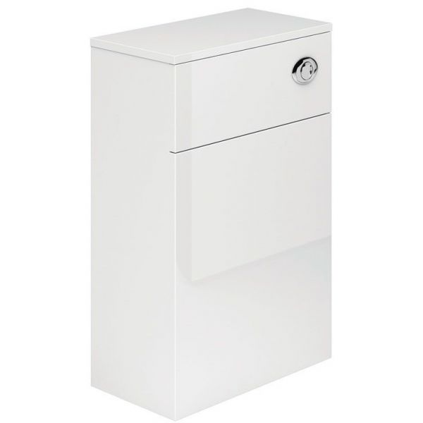 Nancy Gloss White WC Unit inc Concealed Cistern