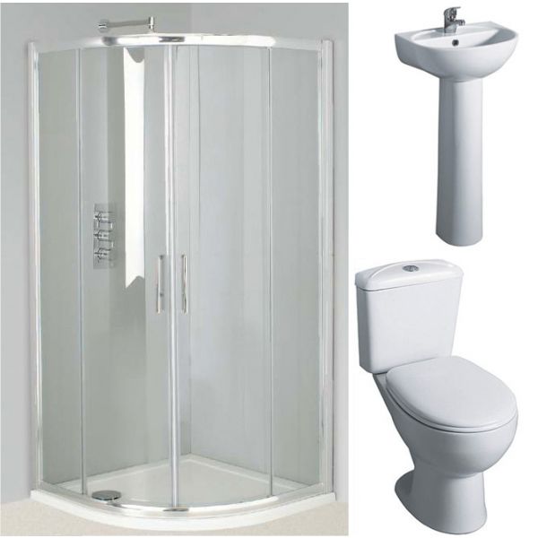 Amy Shower Suite 900 Quad Shower inc Tray