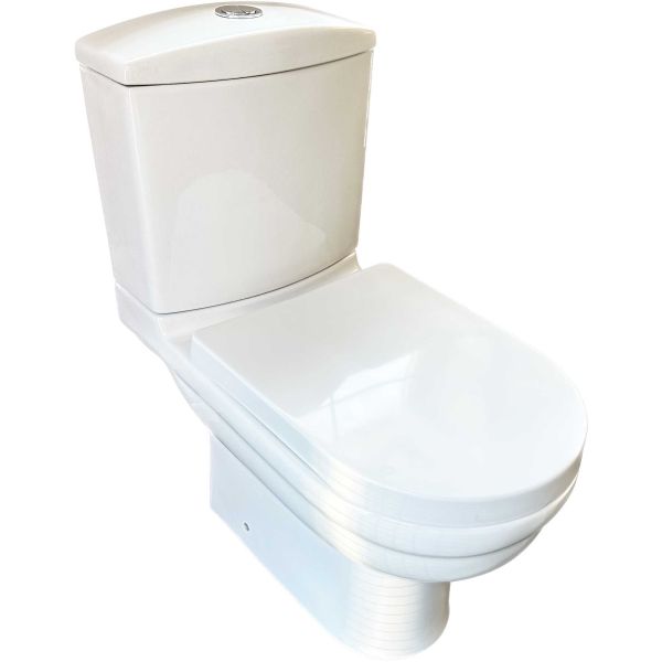Phoebe Close Coupled Toilet inc Soft Close Seat