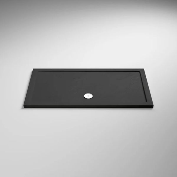 Slate Grey Stone Resin Shower Tray 1600mm x 800mm Rectangle 40mm