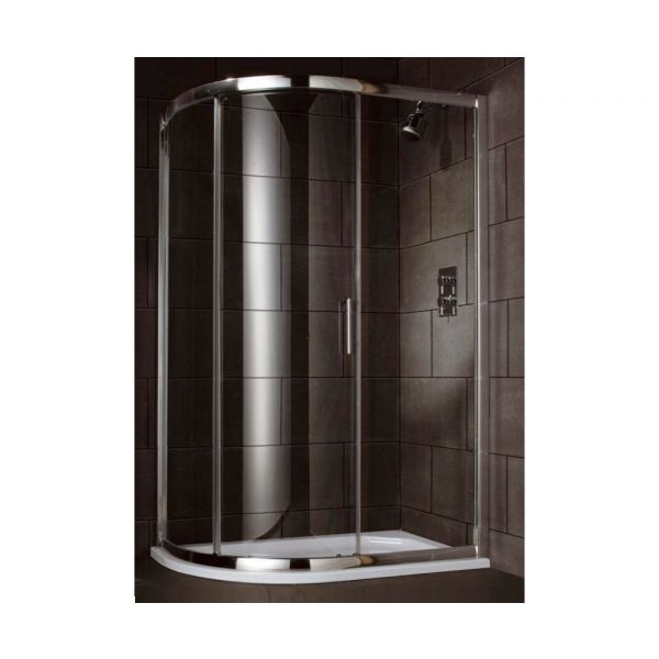 Style 1200 x 800 Single Sliding Door Quadrant Shower Enclosure