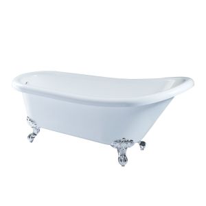 Cromwell Traditional 1700 X 730 Single Ended Slipper Bath