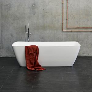 Bella Solid Surface Stone Resin Modern Freestanding Bath 1700 x 700