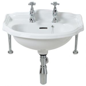 Balmoral Round Curved Cloakroom Basin