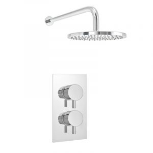 Columbia Dual Concealed Round Thermostatic Valve And Shower Head