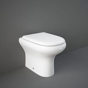 RAK Modern WC Compact Back To Wall Toilet Pan inc Seat