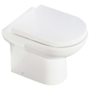 Express Back to Wall Toilet inc. Soft Closing Seat