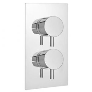 Moderno Thermostatic Concealed Shower Valve Round