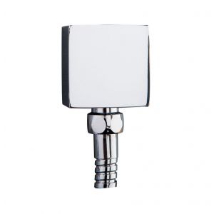Trend Square Wall Outlet Chrome