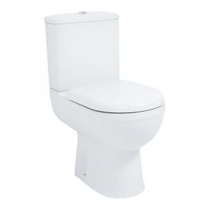 Nash Close Coupled Toilet WC inc Soft Close Seat