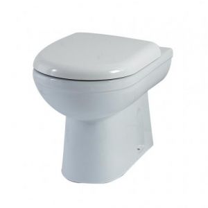 Gemma Comfort Height Back To Wall Toilet and Seat