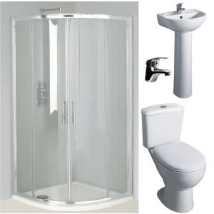 Amy Shower Suite 800 Quad Shower inc Tray Tap