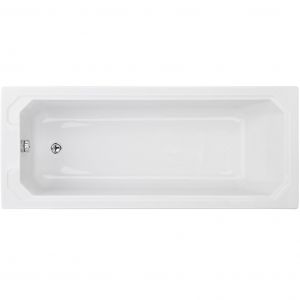 Traditional Victorian Style 1700 X 700 Single Ended White Bath