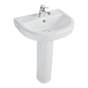 Ratio 550mm 1TH Basin and Pedestal