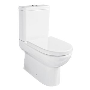 Ratio Close to Wall Close Coupled Toilet inc Soft Close Seat