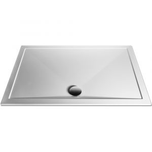 Dome 25mm Stone Resin Ultra Low Profile Rectangle Tray
