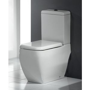 RAK Metropolitan Deluxe Close Coupled Toilet inc Soft Close Seat