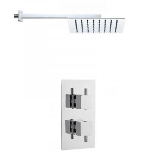 Supersonic Slimline Concealed Dual Thermostatic Shower Pack